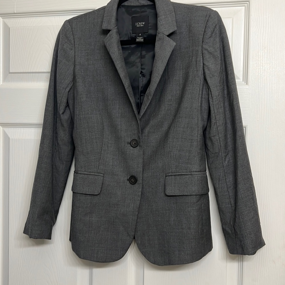 J Crew Wool Super 120s Blazer